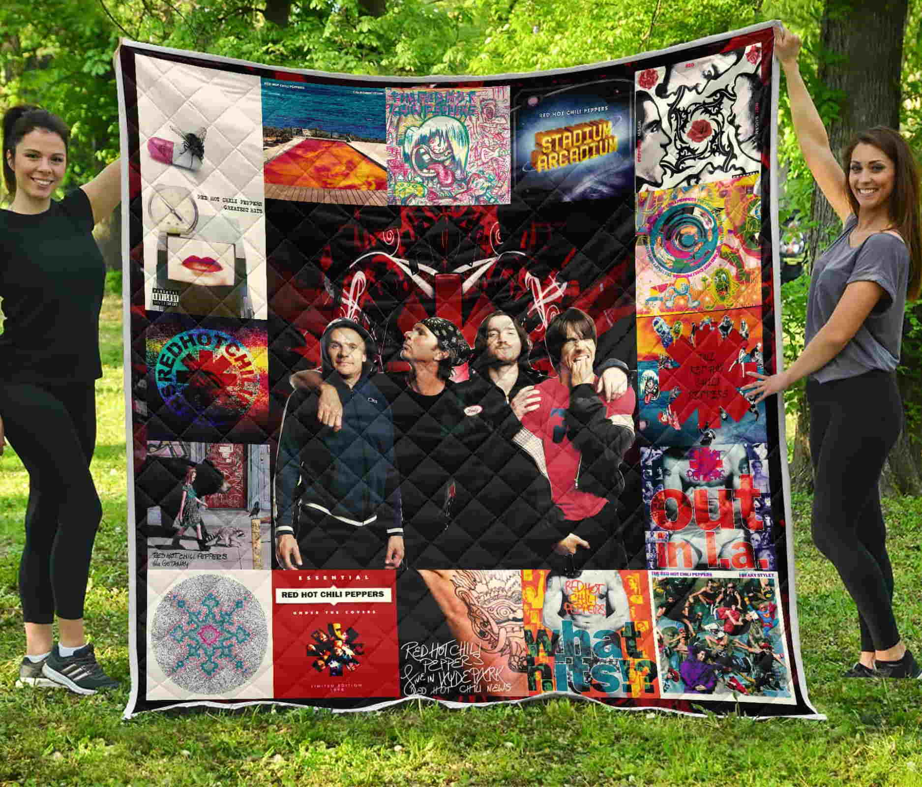 Red Hot Chili Peppers Anniversary 3D Quilt Blanket