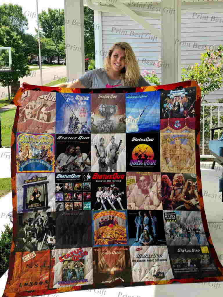 Rick Parfitt Albums Quilt Blanket