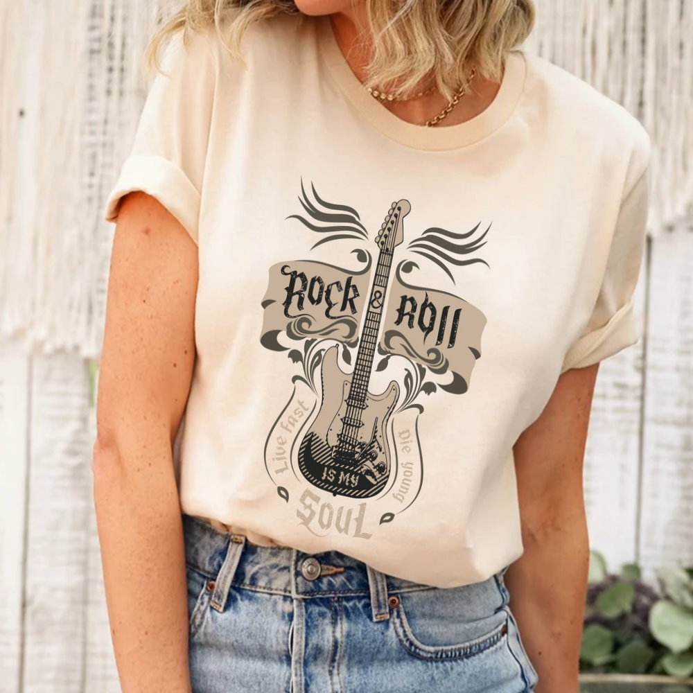 Rock and Roll is My Soul Shirt