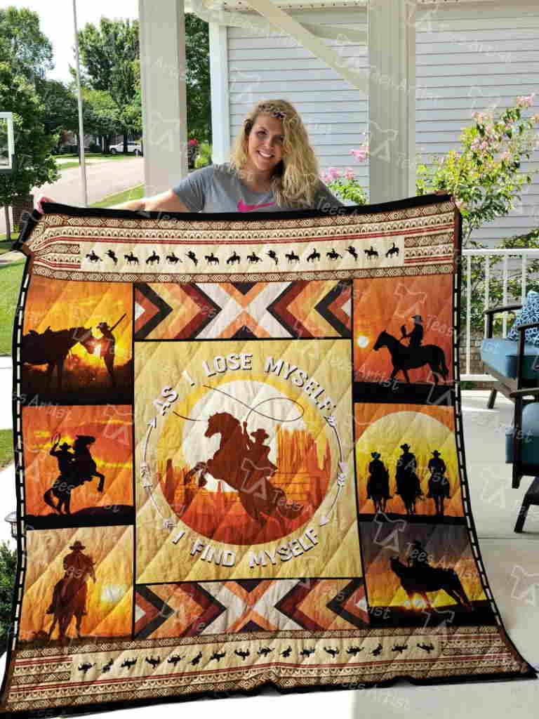 Rodeo Cowboy Quilt Blanket