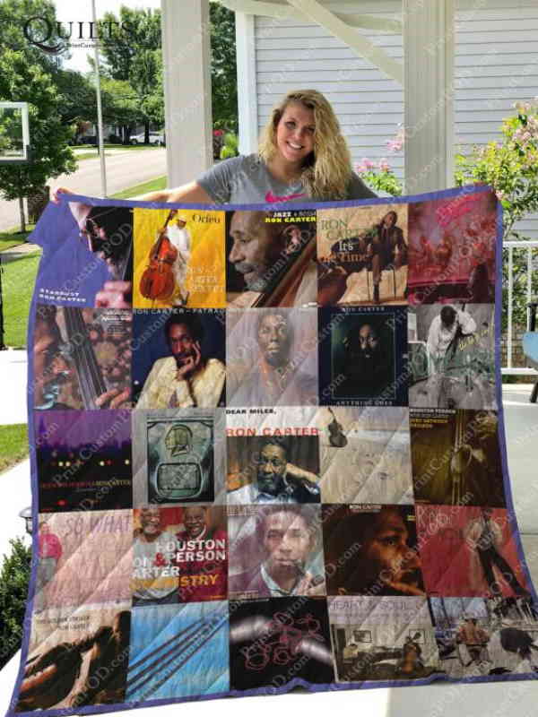 Ron Carter Albums 3D Quilt Blanket