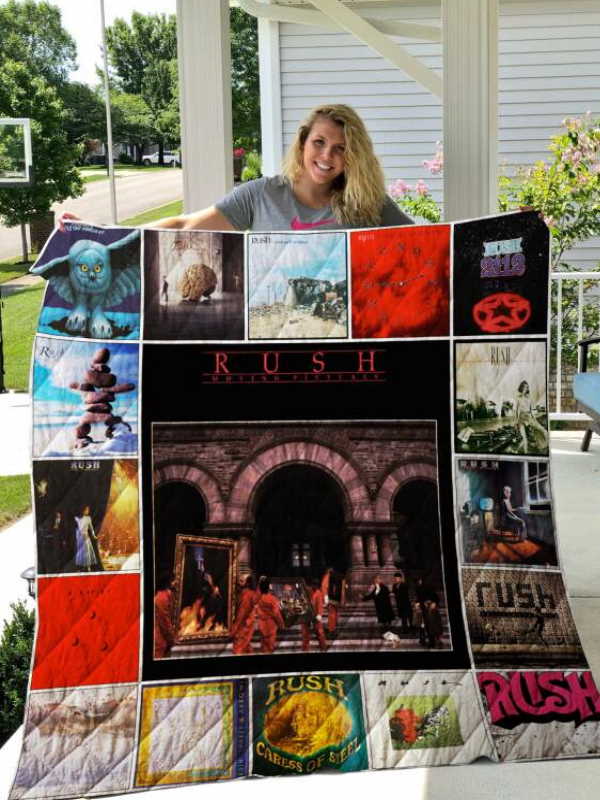 Rush 3D Quilt Blanket