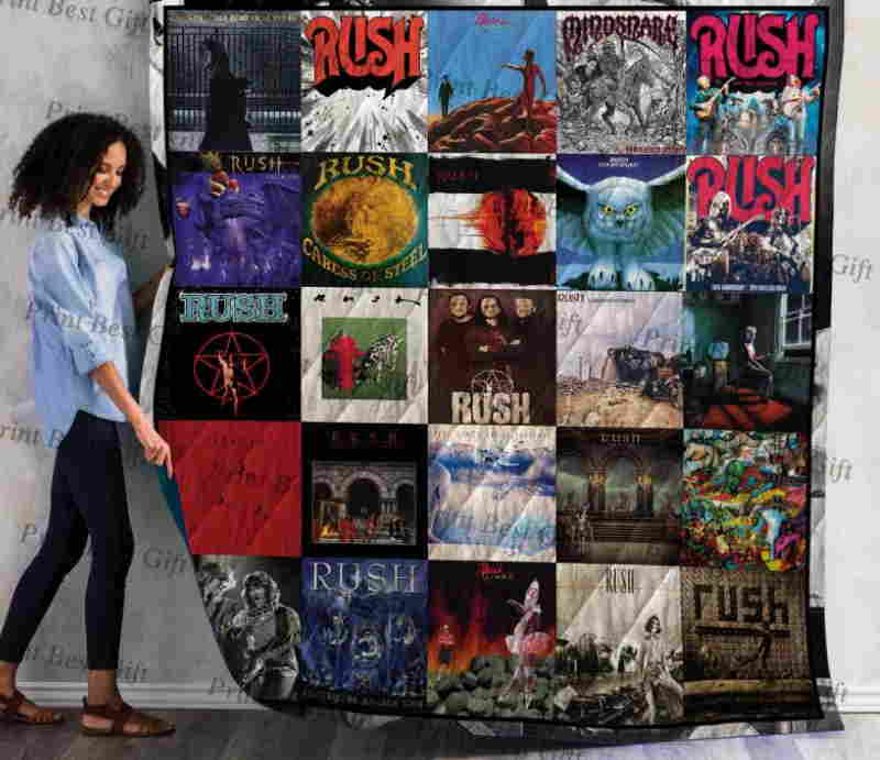 Rush Cover Poster 3D Quilt Blanket