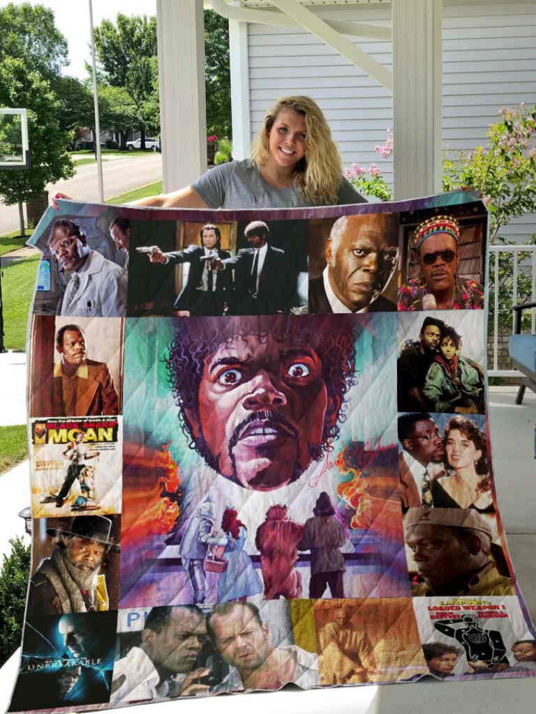 Samuel L. Jackson Quilt Blanket