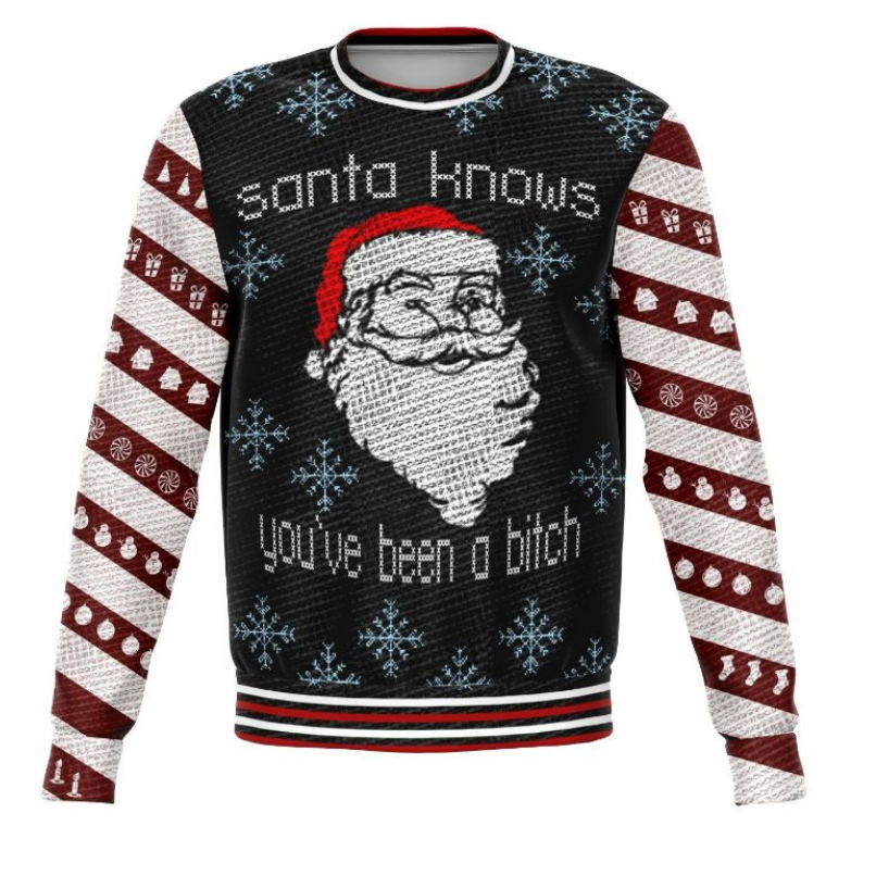 Santa Knows 3D Sweater