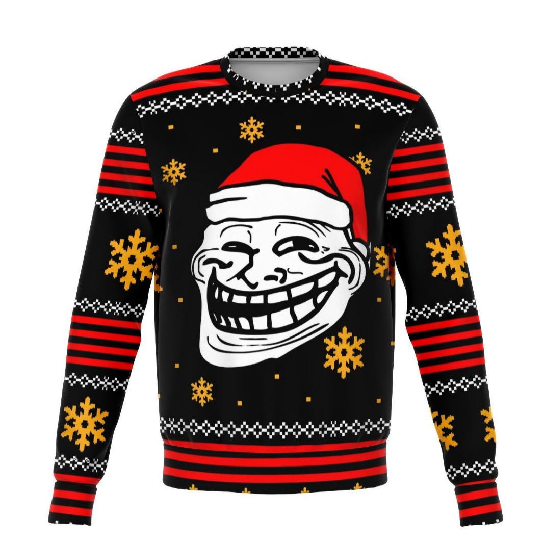 Santa Troll Meme Sweater