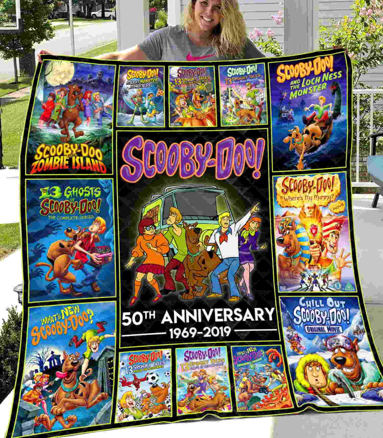 Scoobydoo Quilt Blanket