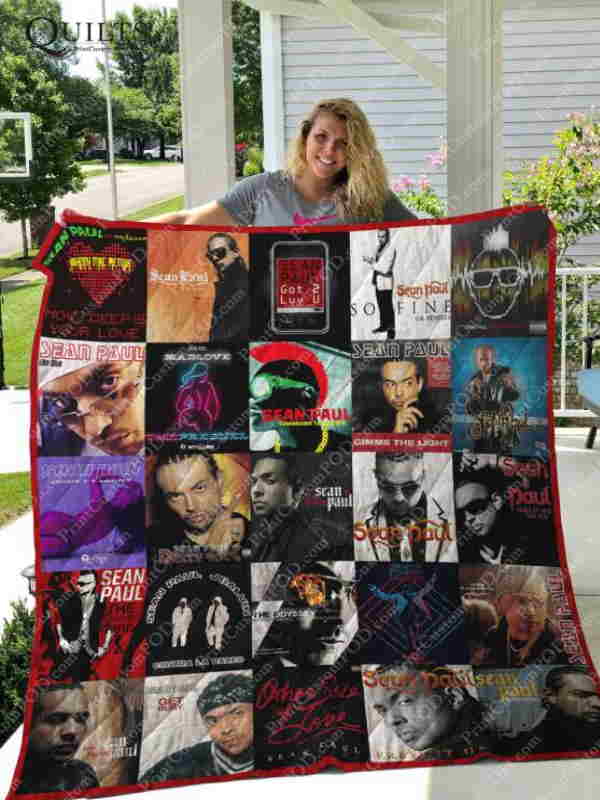 Sean Paul Albums 3D Quilt Blanket