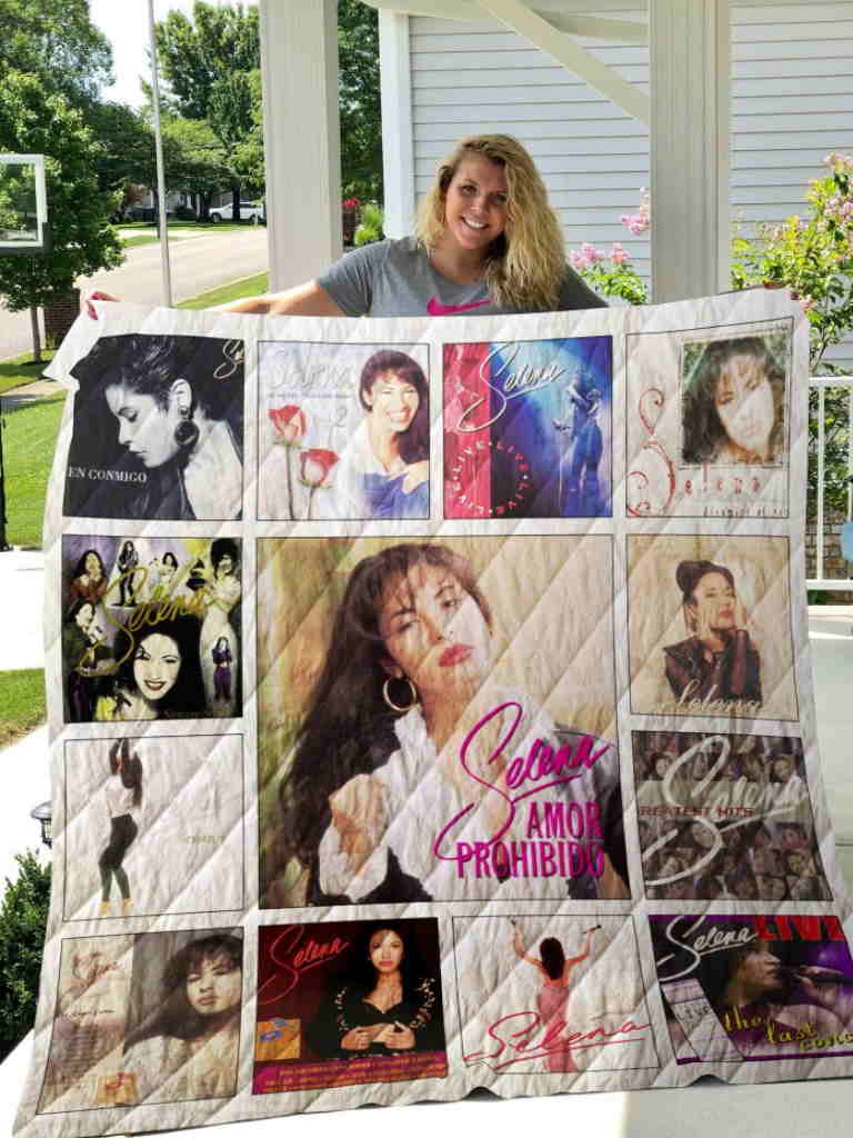 Selena Quintanilla Albums Quilt Blanket