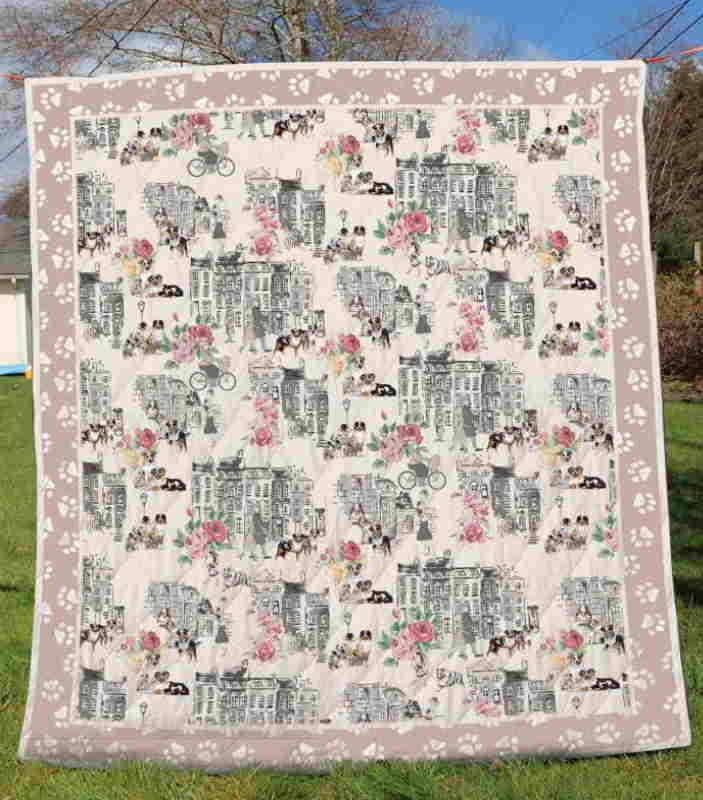 Sennenhund Berner Quilt Blanket