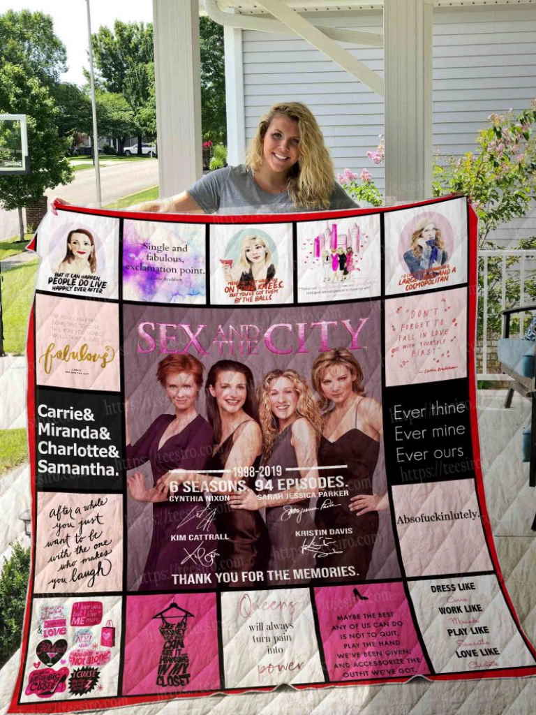 Sex And The City 3D Quilt Blanket