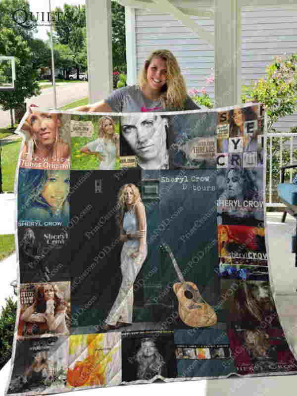 Sheryl Crow Albums 3D Quilt Blanket