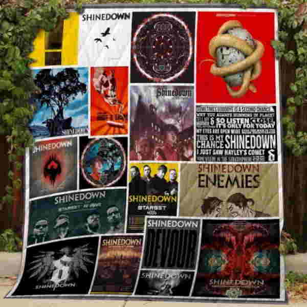 Shinedown 3D Quilt Blanket