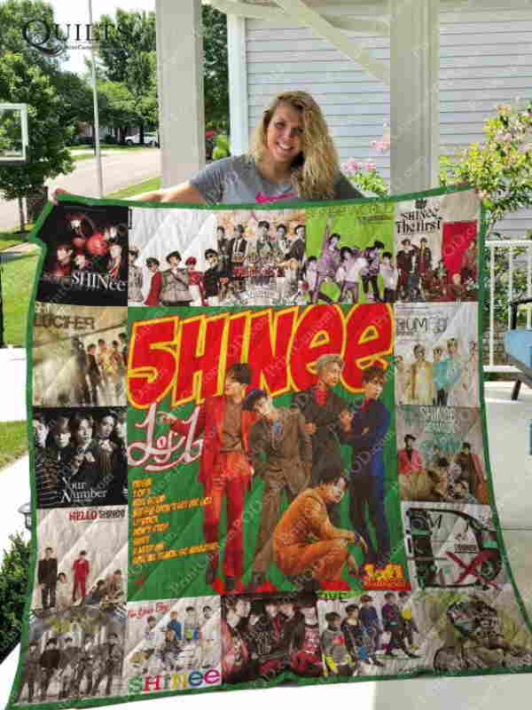 Shinee Albums 3D Quilt Blanket