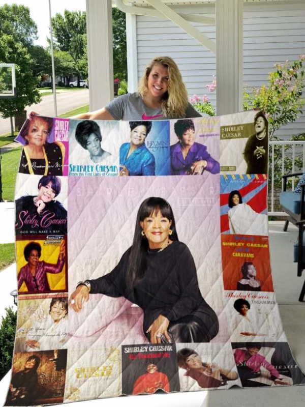 Shirley Caesar Albums 3D Quilt Blanket