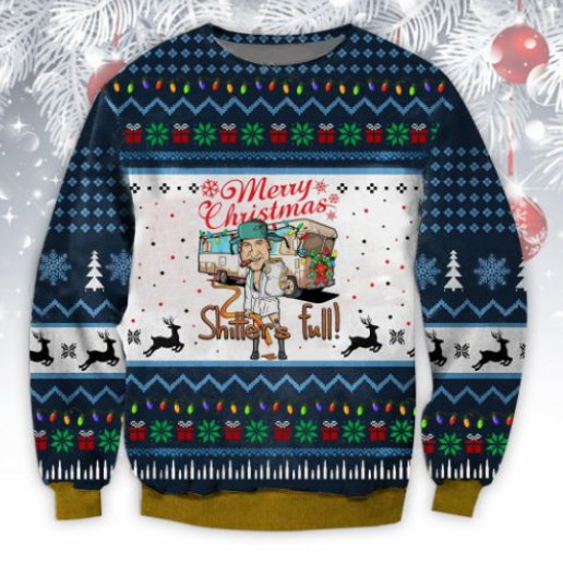 Shitter’s Full Merry Christmas Sweater