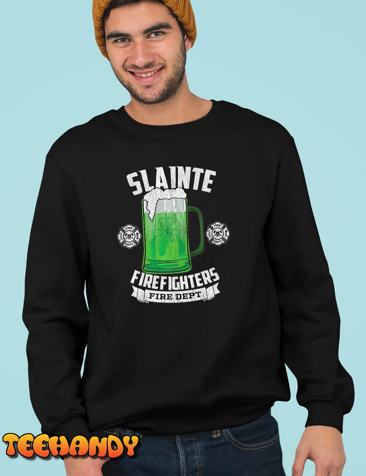 Slainte T shirt St Patricks Day Irish Women Men Cheers Beer Premium T-Shirt