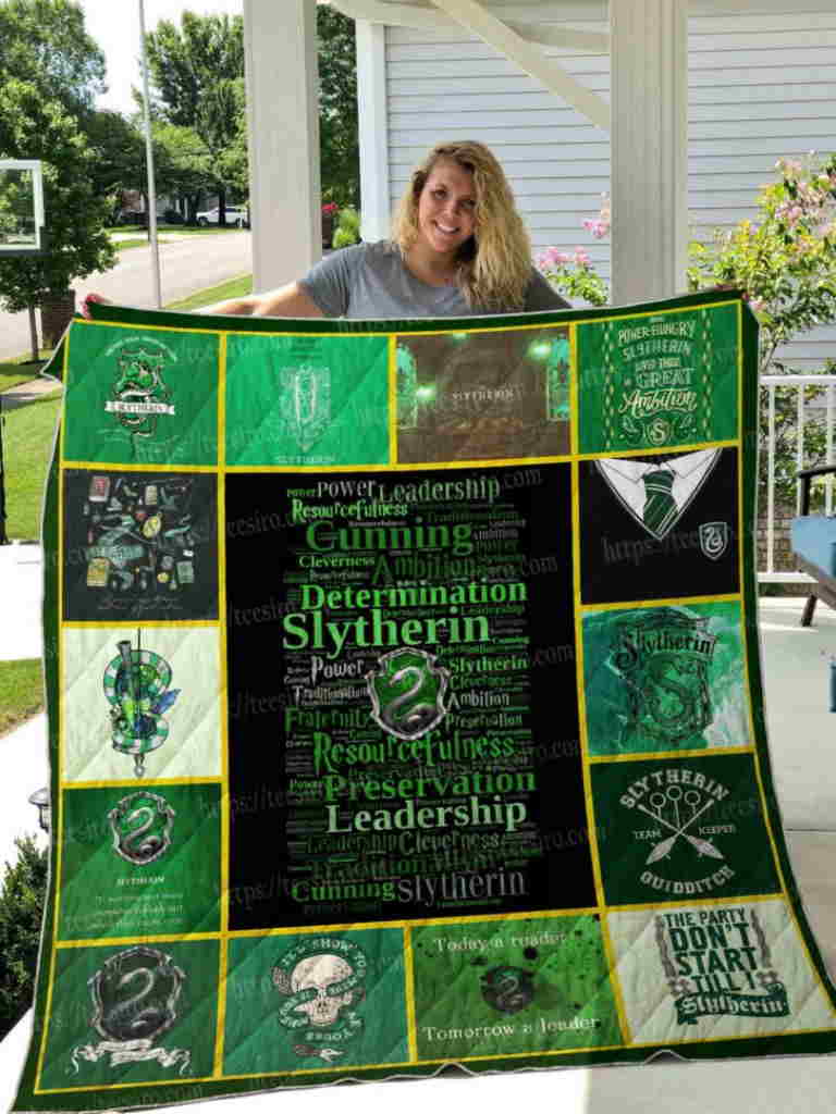 Slytherin Quilt Blanket