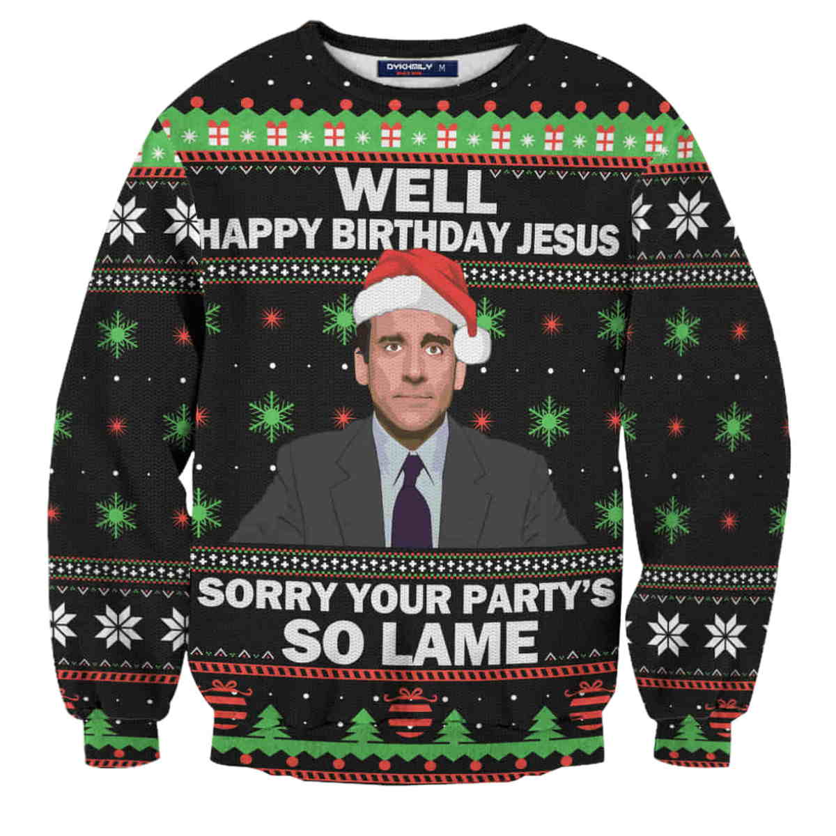 So Lame Party Christmas 3D Sweater