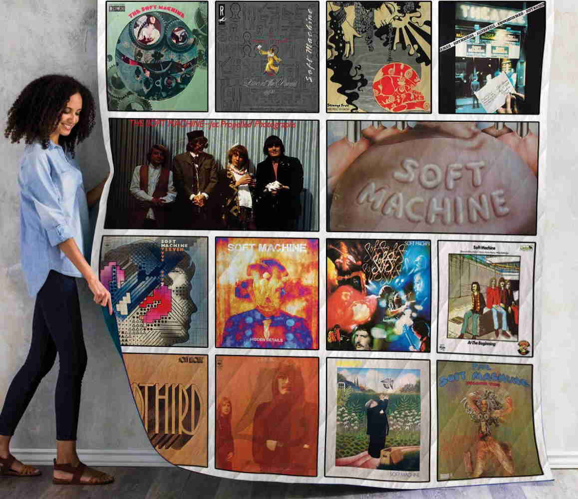 Soft Machine Best Albums 3D Quilt Blanket