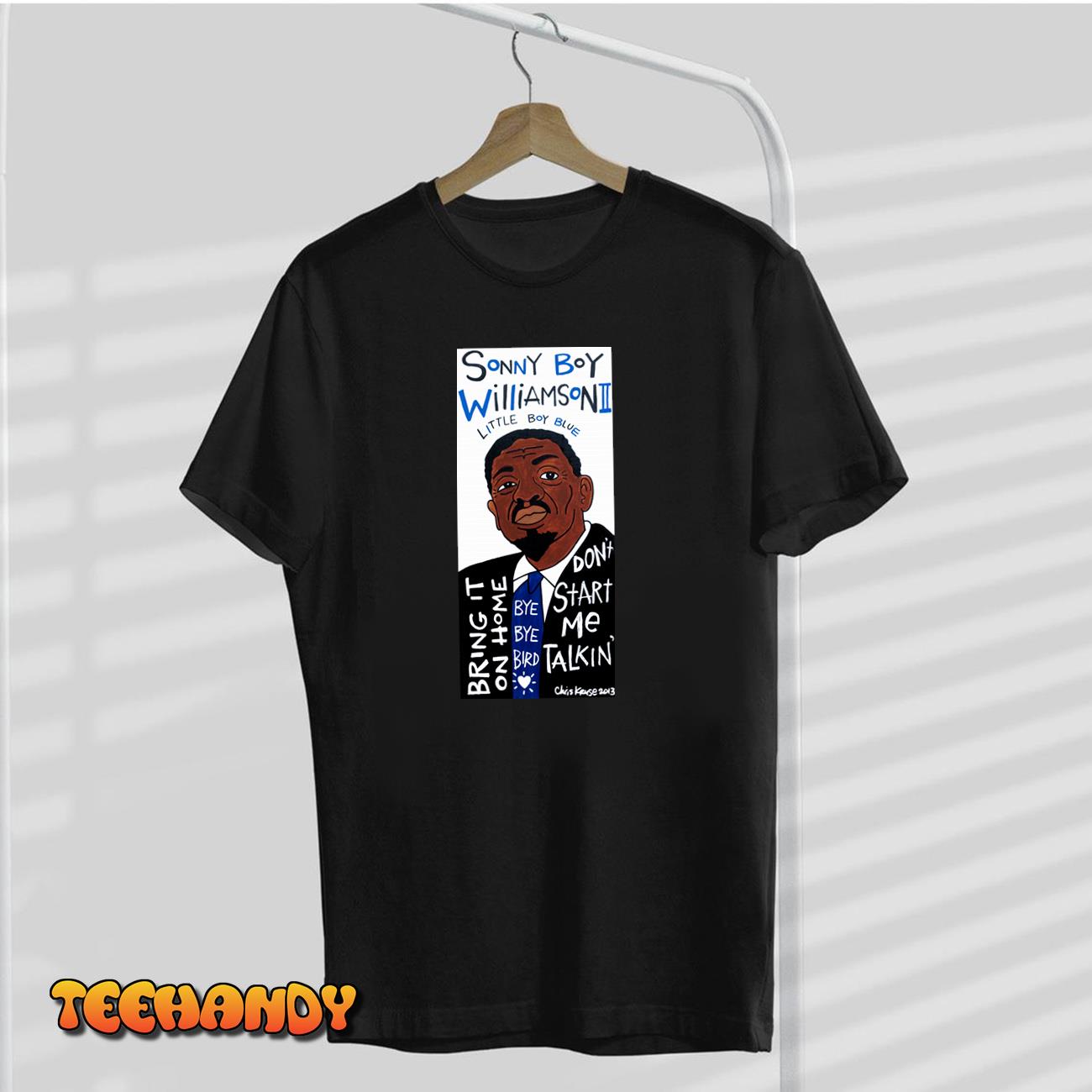 Sonny Boy Williamson II Blues Folk Art T-Shirt