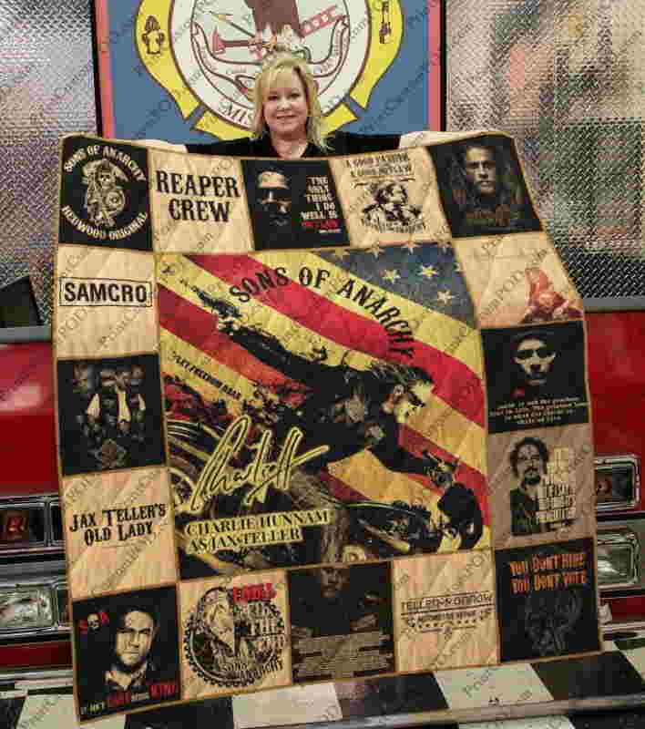 Sons Of Anarchy Quilt Blanket