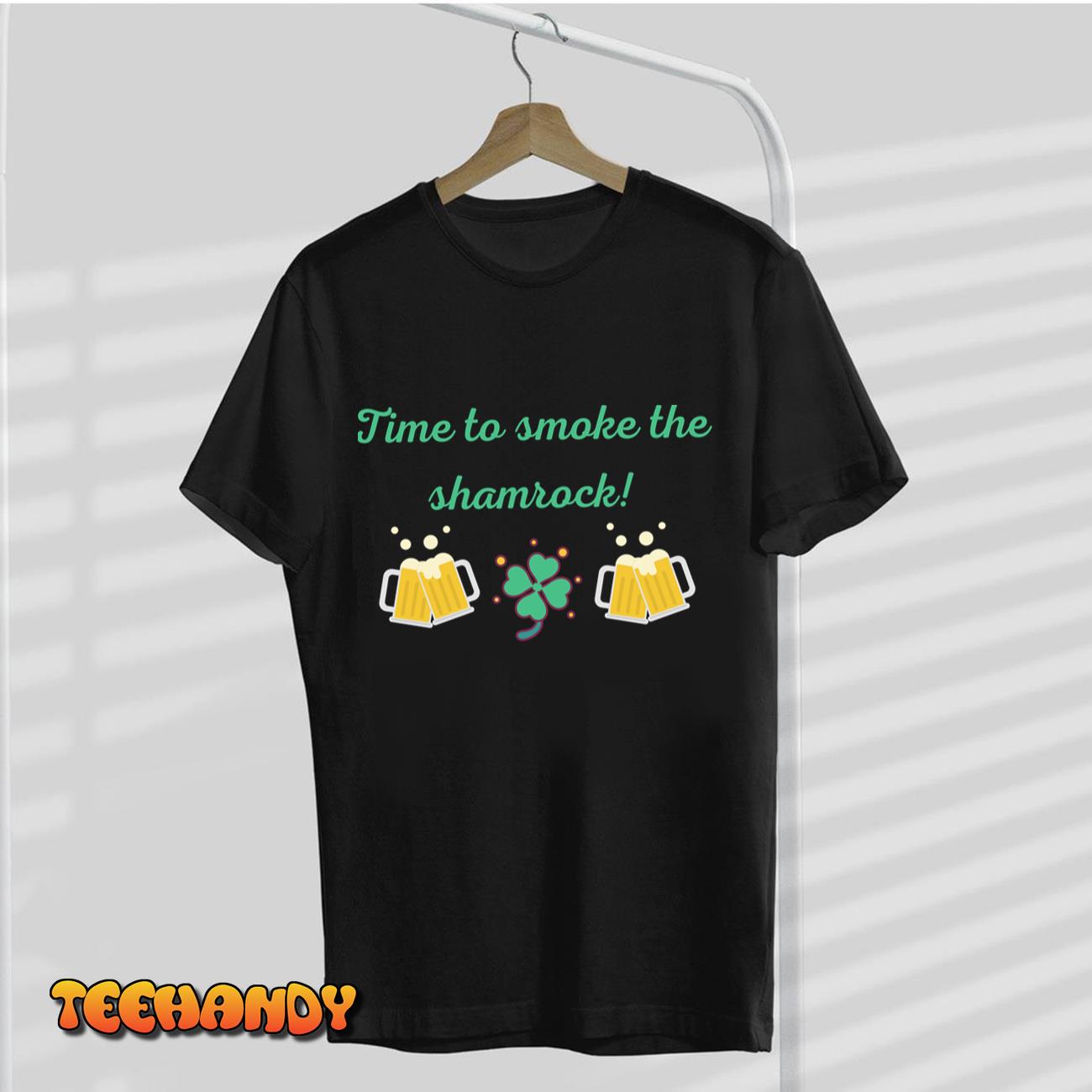 St. Patrick’s Day, Smoke Marijuana, Shamrock, Party, Tradition T-Shirt