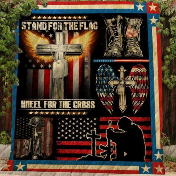 Stand For The Flag 3D Quilt Blanket