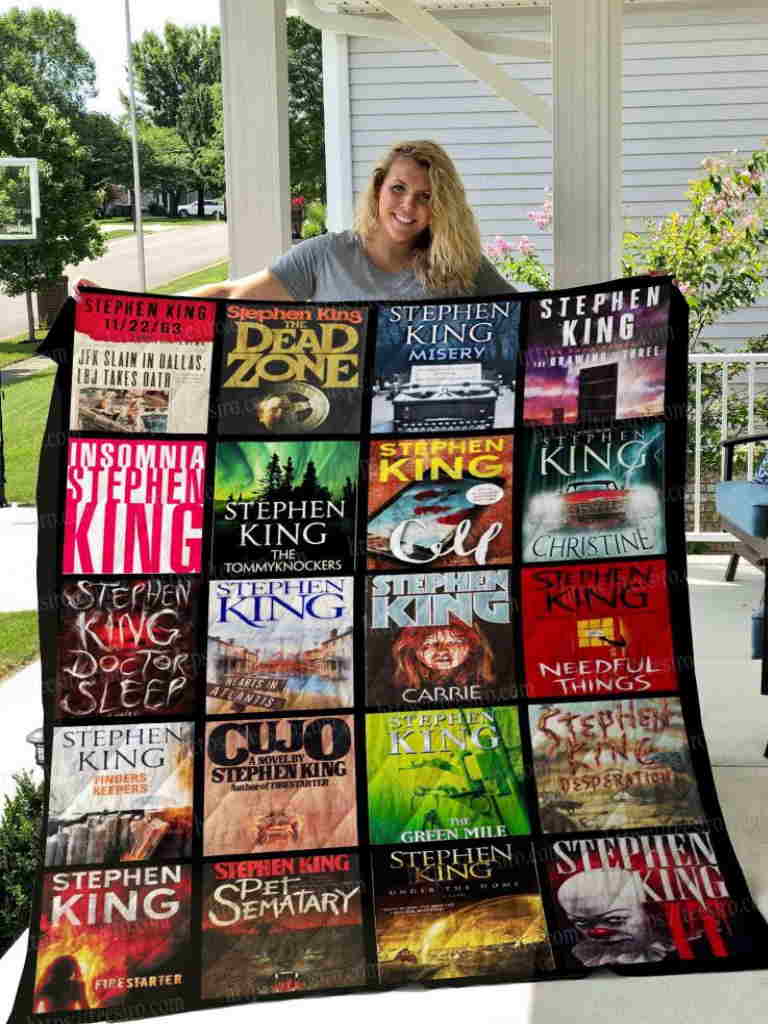 Stephen King Quilt Blanket