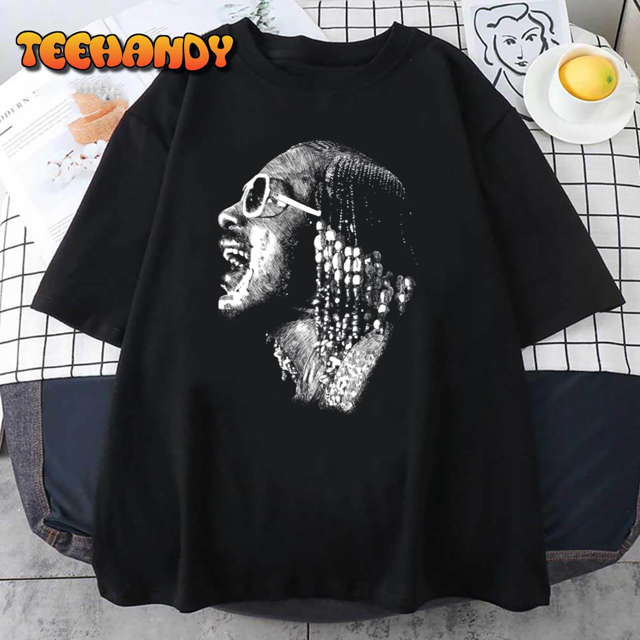 Stevie Wonder Inspirational Unisex T-Shirt
