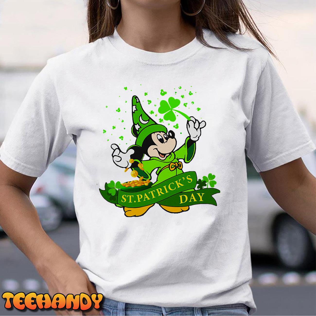 St-patrick’s-Day Mickey Mouse T-Shirt