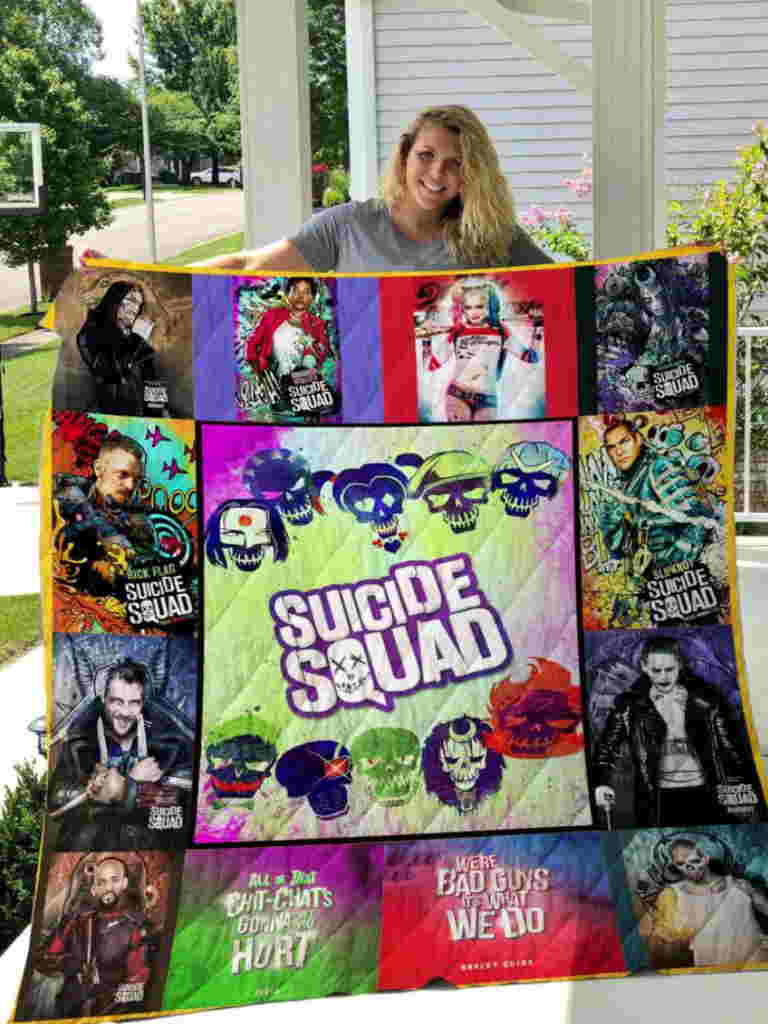 Suicide Squad Quilt Blanket