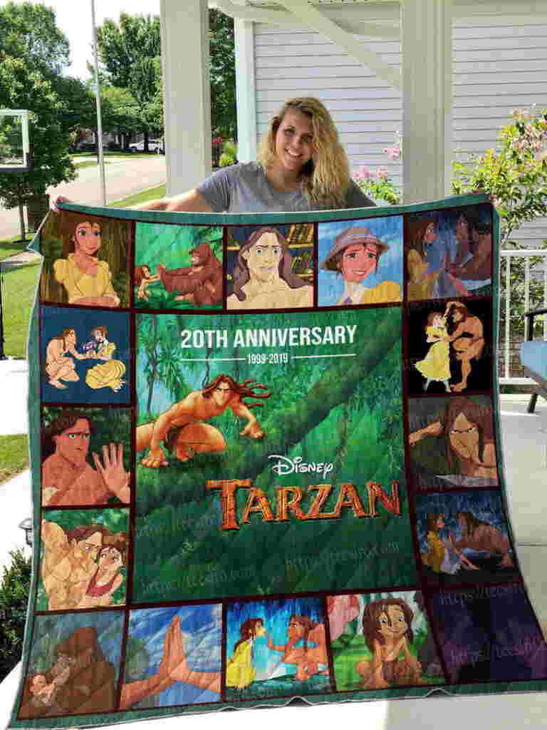 Tarzan 3D Quilt Blanket