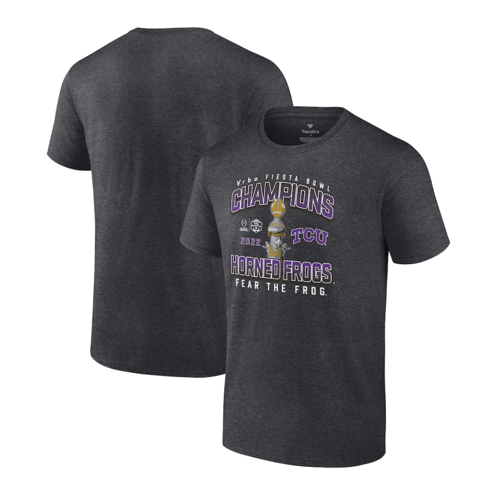 TCU Horned Frogs College Football Playoff 2022 Fiesta Bowl Champions Hometown Celebration T-Shirt