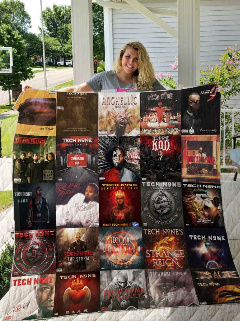 Tech N9Ne 3D Quilt Blanket