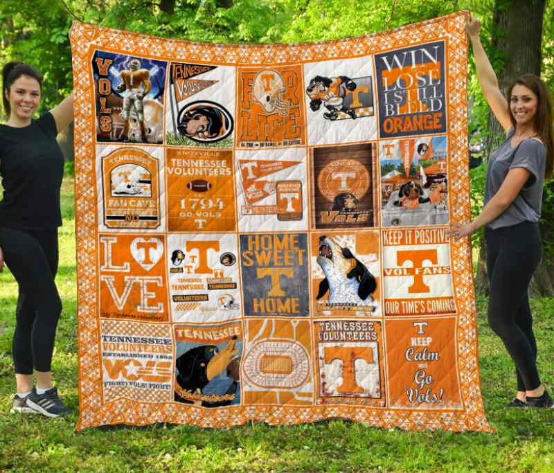 Tennessee Volumteers 3D Quilt Blanket