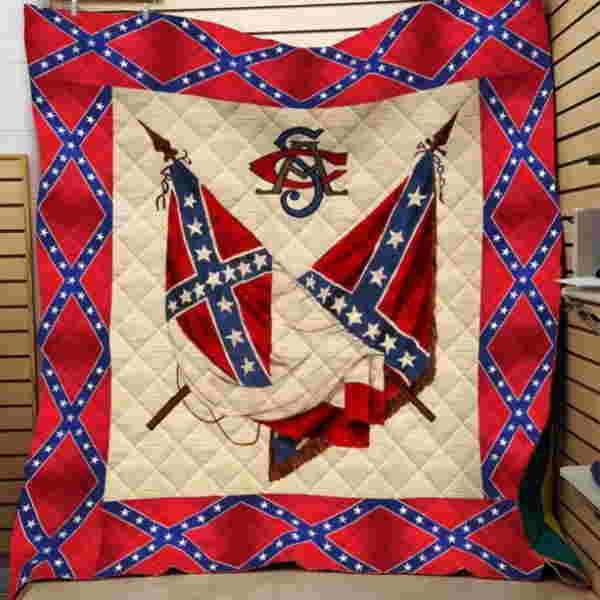 Texas Flag 3D Quilt Blanket