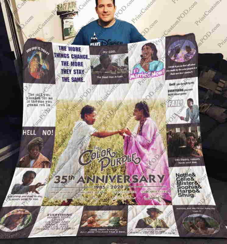 The Color Purple 3D Quilt Blanket