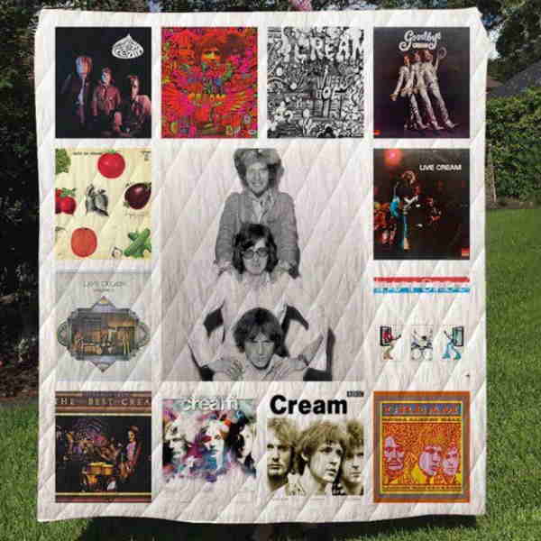 The Cream Band 3D Quilt Blanket