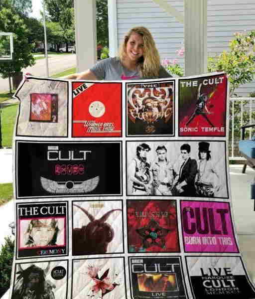 The Cult 3D Quilt Blanket