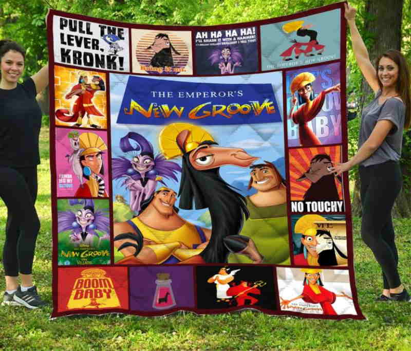 The Emperors New Groove Quilt Blanket