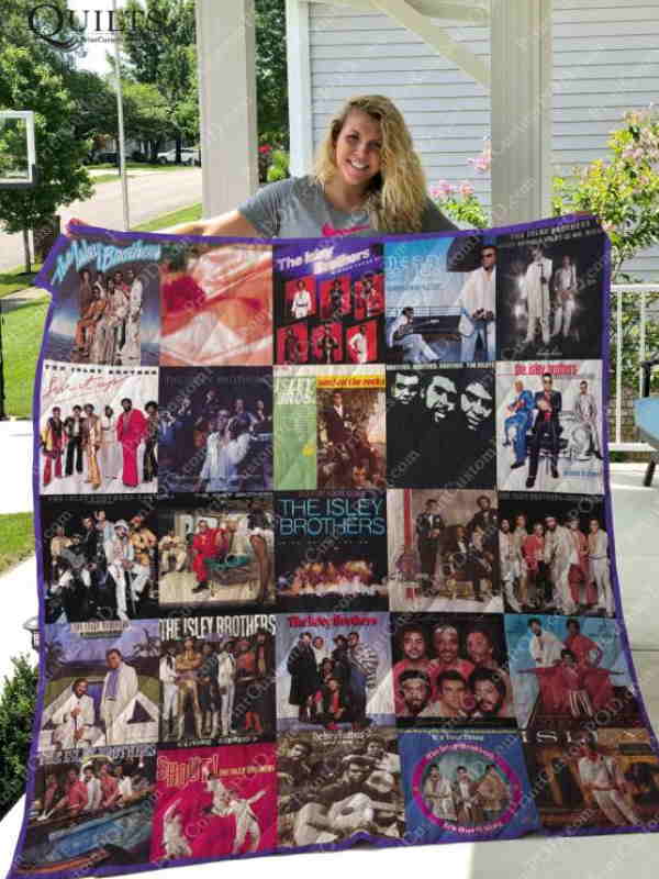 The Isley Brothers Albums 3D Quilt Blanket