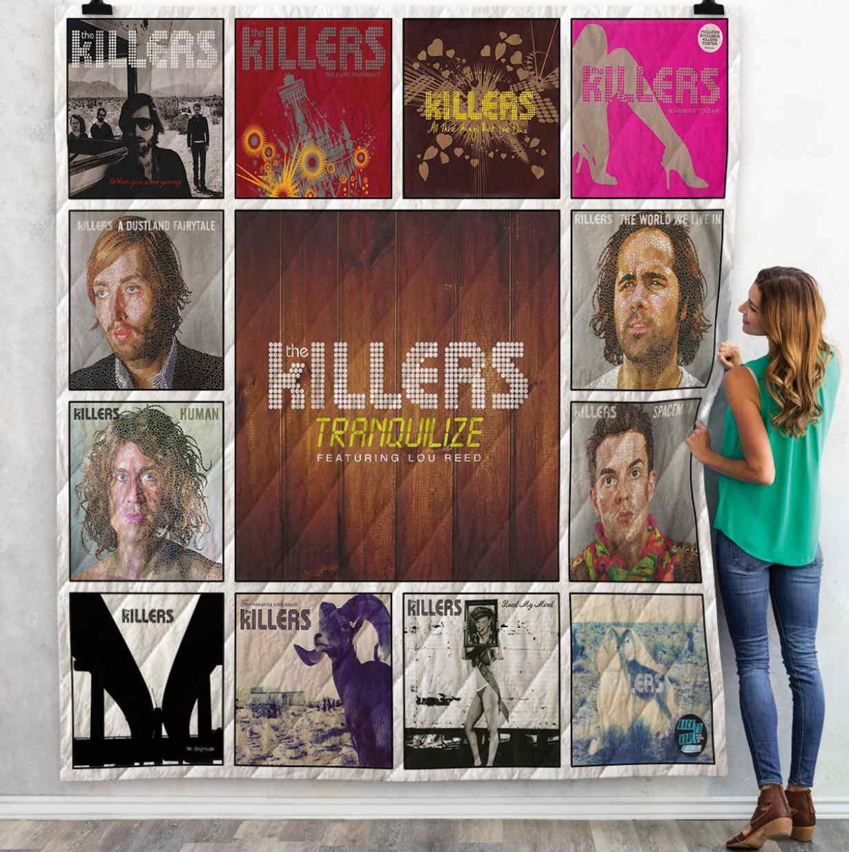 The Killers Singles 3D Quilt Blanket