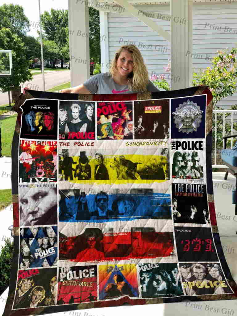 The Police Albums Cover Poster 3D Quilt Blanket