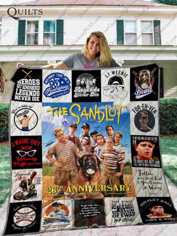 The Sandlot 26Th Anniversary 3D Quilt Blanket