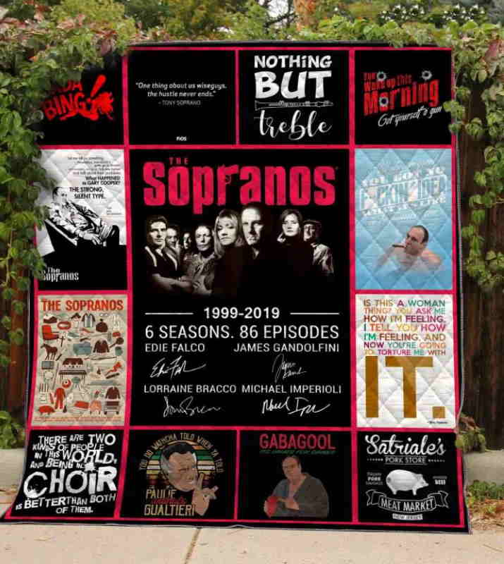 The Sopranos Quilt Blanket