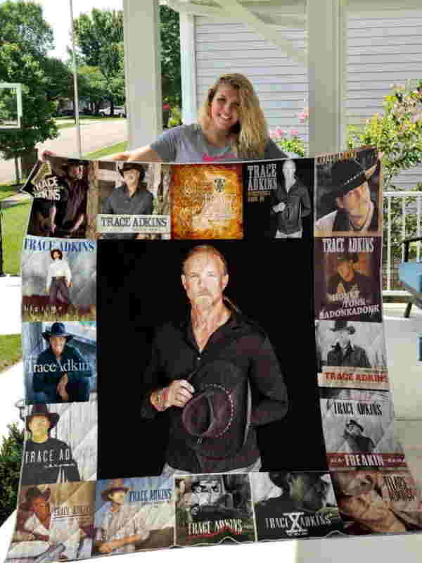 Trace Adkins 3D Quilt Blanket