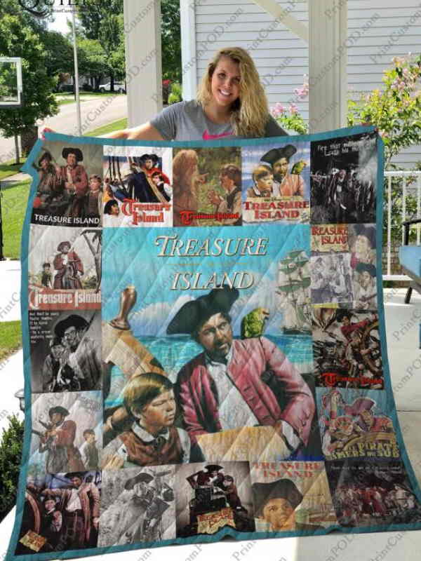 Treasure Island 3D Quilt Blanket