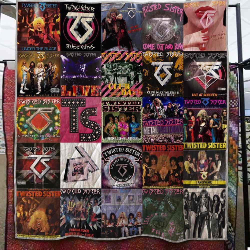 Twisted Sister 3D Quilt Blanket