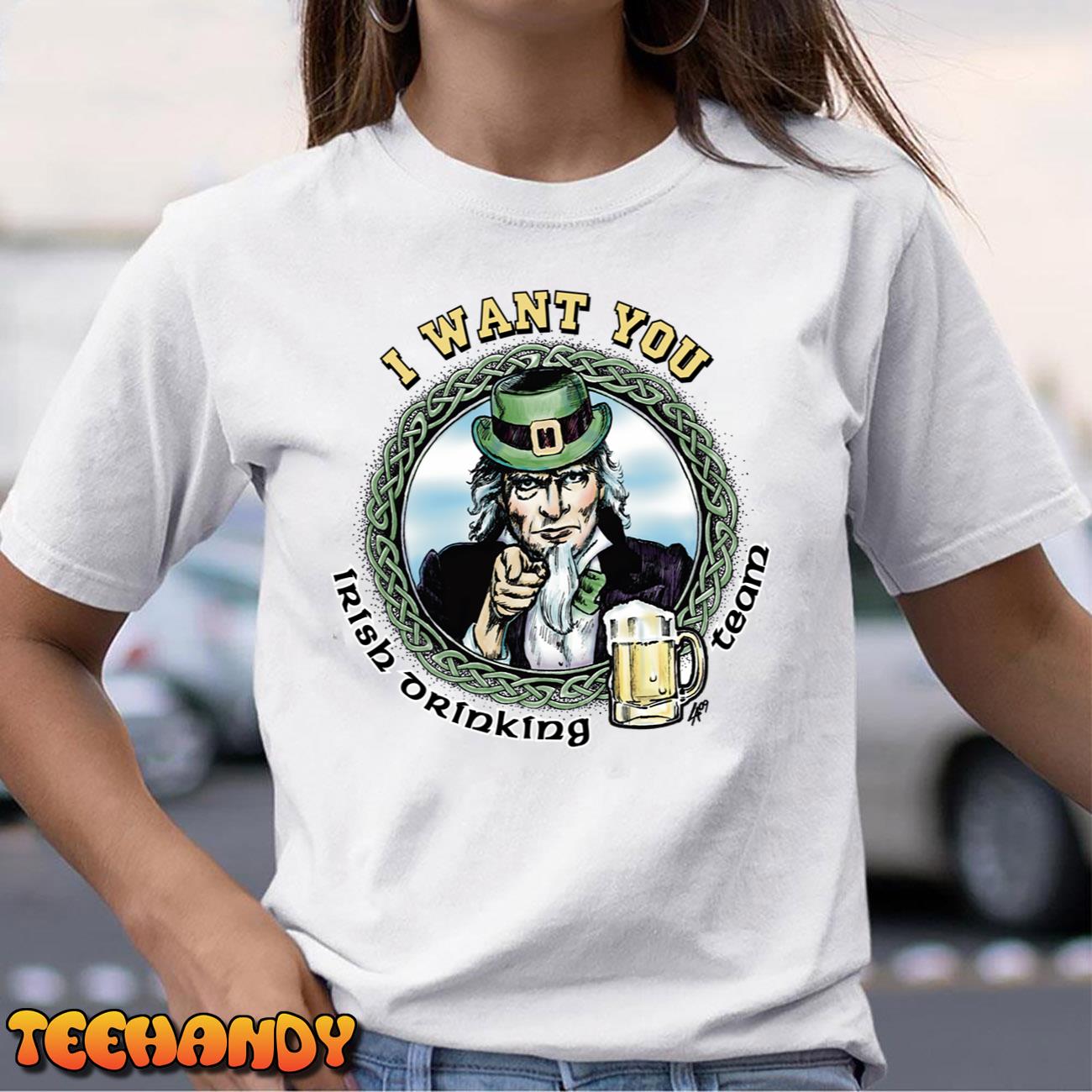 Uncle Paddy’s Irish Drinking Team T-Shirt